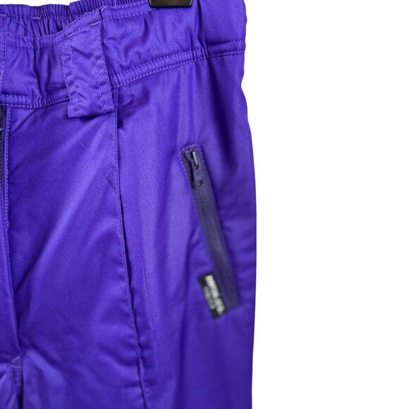 Alpine Technical Skiwear 2-Piece Retro Snowsuit – Purple Neon Colorblock - Picture 10 of 16